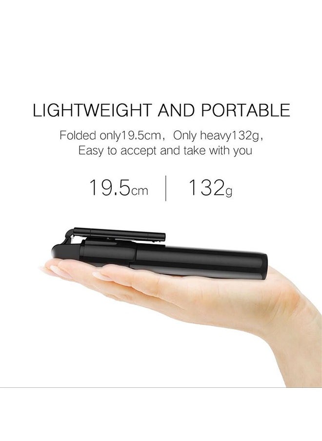Generic - 5-Section Extendable Mini Selfie Stick/Tripod Stand With Remote - Image 1