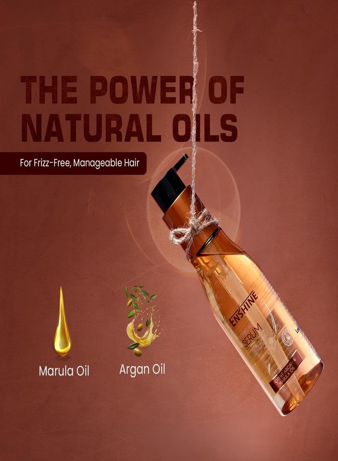 Enshine Hair Care Combo Gift Kit - Hair Oil (100ml) & Serum (110ml) | Promotes Growth & Controls Fall | Frizz-Free & Non-Sticky | For Men & Women - Image 4