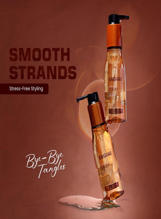 Enshine Hair Care Combo Gift Kit - Hair Oil (100ml) & Serum (110ml) | Promotes Growth & Controls Fall | Frizz-Free & Non-Sticky | For Men & Women - Image 2