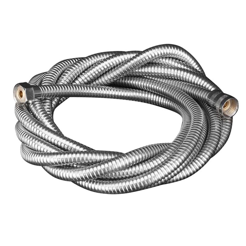 Shower Hose: 360° Anti-Kink Explosion-Proof PVC Braided Hose With Copper Core Interface - G1/2 Standard Connector, Flexible Leakproof Hose for Bathroom Shower Heads & Bathtub Mixers - Image 1