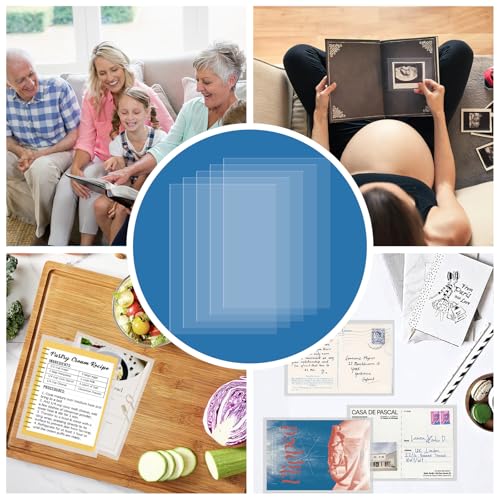 Zofly 4x6 Photo Sleeves (100 Pack) – Top Loading Sheet Protectors, Archival Safe & Waterproof Plastic Photocard Sleeve, Soft Clear Sleeves for Photos, Postcards, Recipe Cards - Image 3