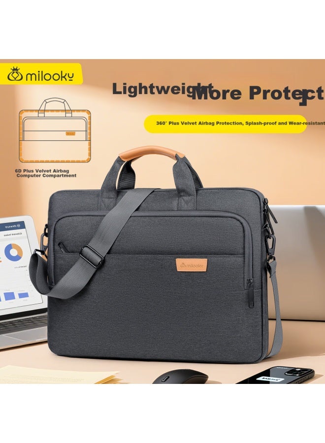 Milooky Laptop Backpack Suitable For Huawei, Apple, Lenovo Computers, 15.6/16 Inch Large Capacity Shoulder Bag - Image 1