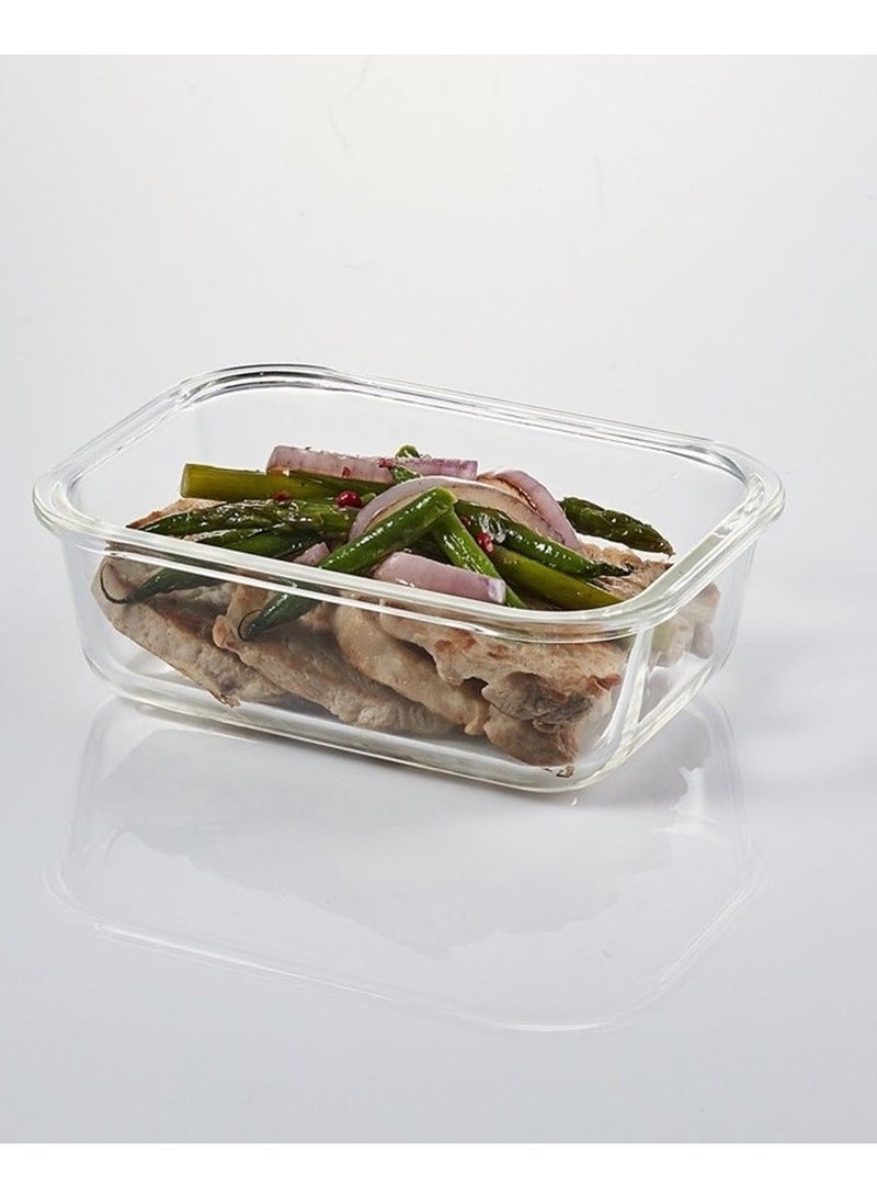 LocknLock Oven Glass Food Container 630ml (PACK of 2) – Airtight, Leakproof & Heat-Resistant - Image 3