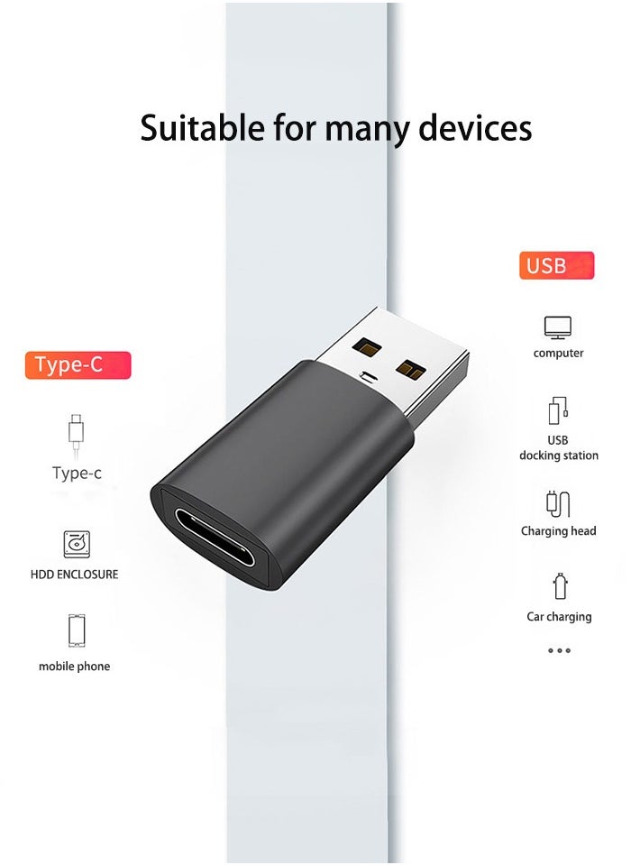 Generic Type-c female to USB3.0 male USB adapter typec adapter charging converter Support Fast Charging for MacBook Pro Galaxy Laptops Chargers  - Image 5