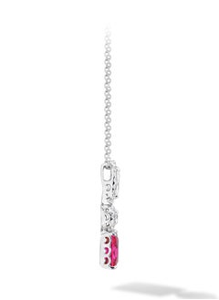 AWNL AWNL Women's Necklace with 925 Sterling Silver and Wine Red CZ-Diamond,Eternal Love Pendant Gift for Women Wife Girlfriend  - Image 4