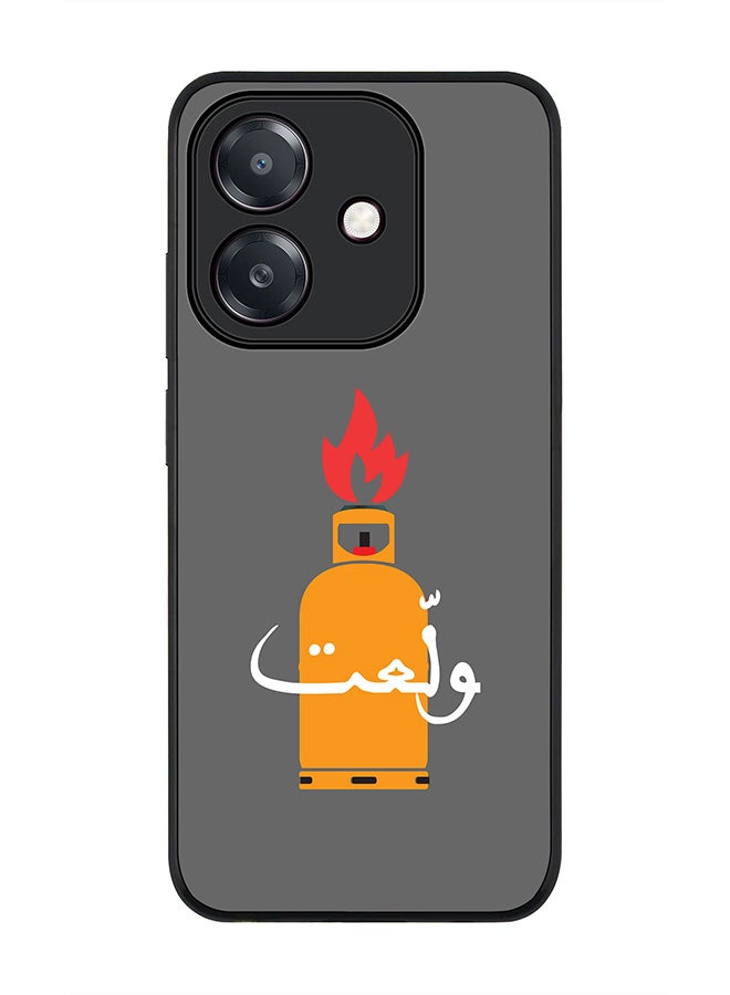 Stylizedd For Oppo A5i Case,Slim fit Camera Protection, Shockproof Thin Phone cover  - Getting Hotter