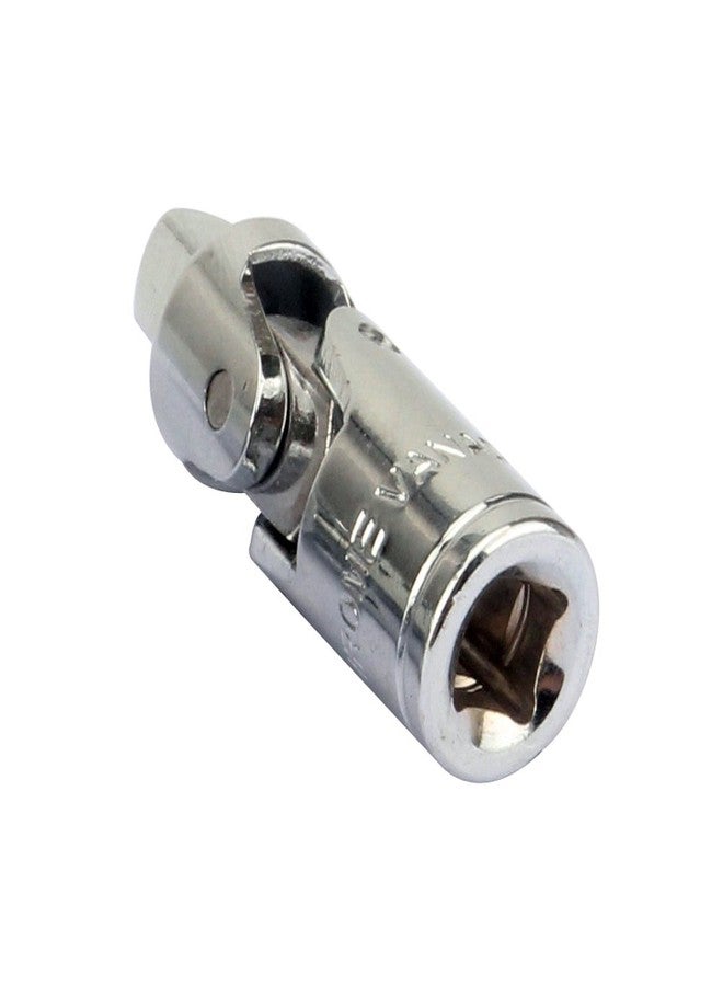 Senzeal Cr-V Steel 1/4-Inch Universal Joint Socket with 2 Inch and 4 Inch Drive Extension Bar - Image 5