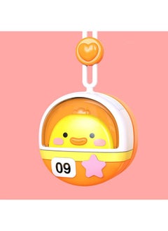 Thoraya Portable Neck Fan Cute Silent Operation Leafless Mini Neck Hanging Fan for Outdoor Travel Cute Duck  - Image 5