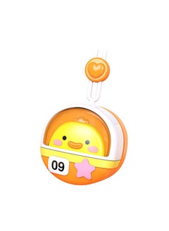 Thoraya Portable Neck Fan Cute Silent Operation Leafless Mini Neck Hanging Fan for Outdoor Travel Cute Duck  - Image 1