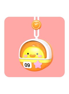 Thoraya Portable Neck Fan Cute Silent Operation Leafless Mini Neck Hanging Fan for Outdoor Travel Cute Duck  - Image 4