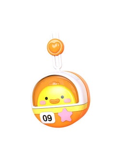 Thoraya Portable Neck Fan Cute Silent Operation Leafless Mini Neck Hanging Fan for Outdoor Travel Cute Duck  - Image 2