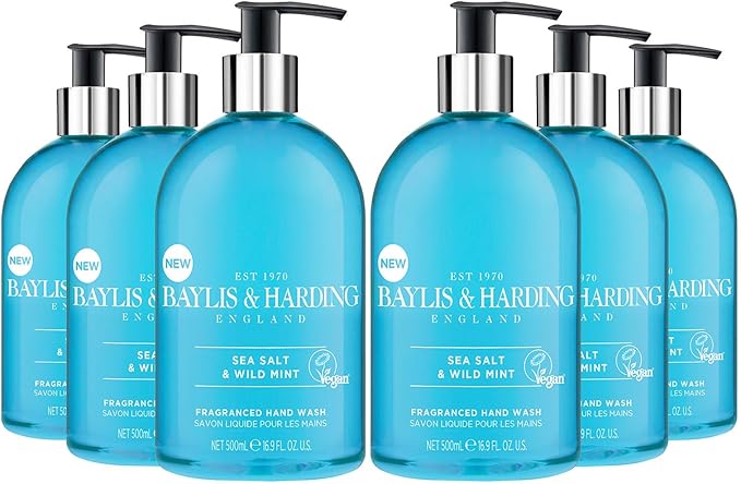 Baylis & Harding Baylis Harding Jojoba Vanilla Almond Oil Hand Wash 500 ml Pack of 3 Vegan Friendly - Image 1