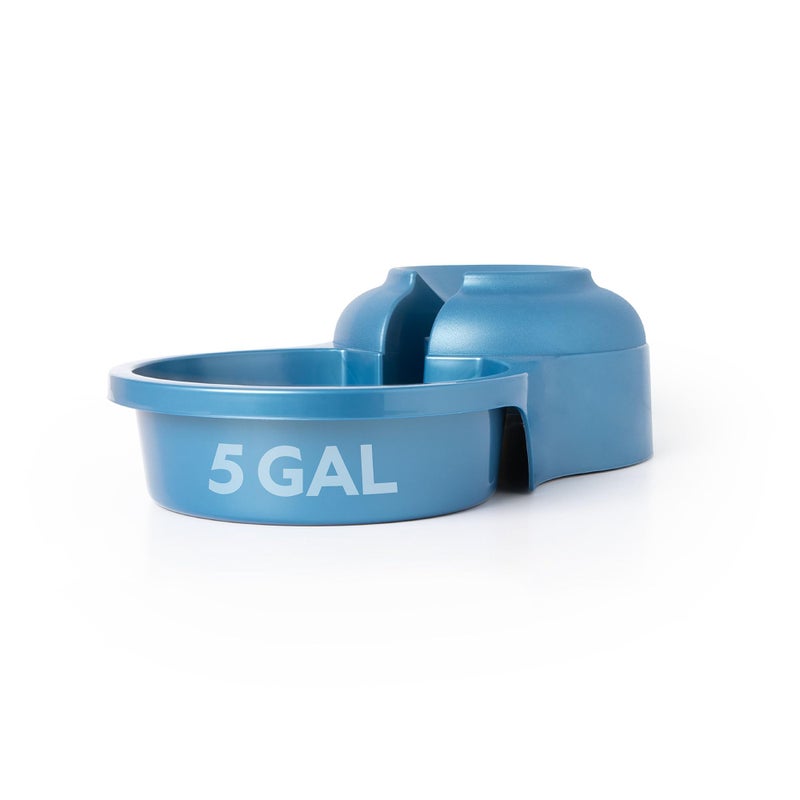 Petmate Big Blue Outdoor Water Bowl 5 Gallons Water Jug Not Included Made in USA