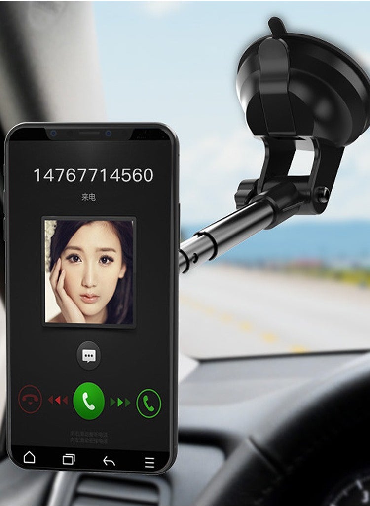 Yesido Magnetic Dashboard Phone Holder, Strong Suction Cup, Multi-Angle Adjustment, Yesido C41 - Black  - Image 2