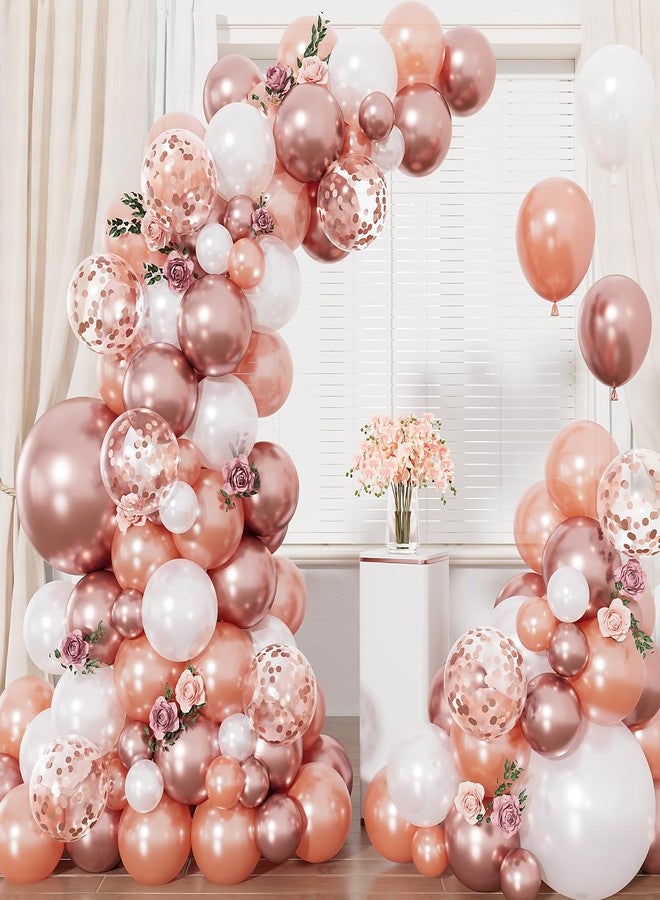 Haolongfa rose gold Balloon arch kit（new - Image 1