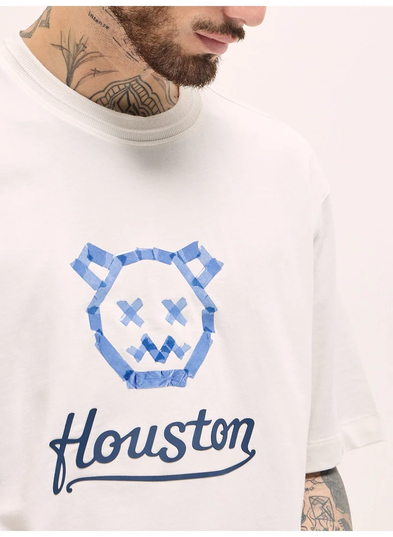 THE BEAR HOUSE  Men’s Cotton T-Shirt – Soft, Breathable & Comfortable, Perfect for Casual Wear, Ideal for Everyday & Summer for Men | Best Price UAE