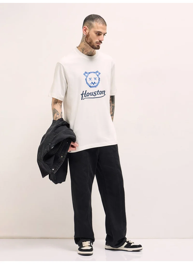 THE BEAR HOUSE  Men’s Cotton T-Shirt – Soft, Breathable & Comfortable, Perfect for Casual Wear, Ideal for Everyday & Summer for Men | Best Price UAE