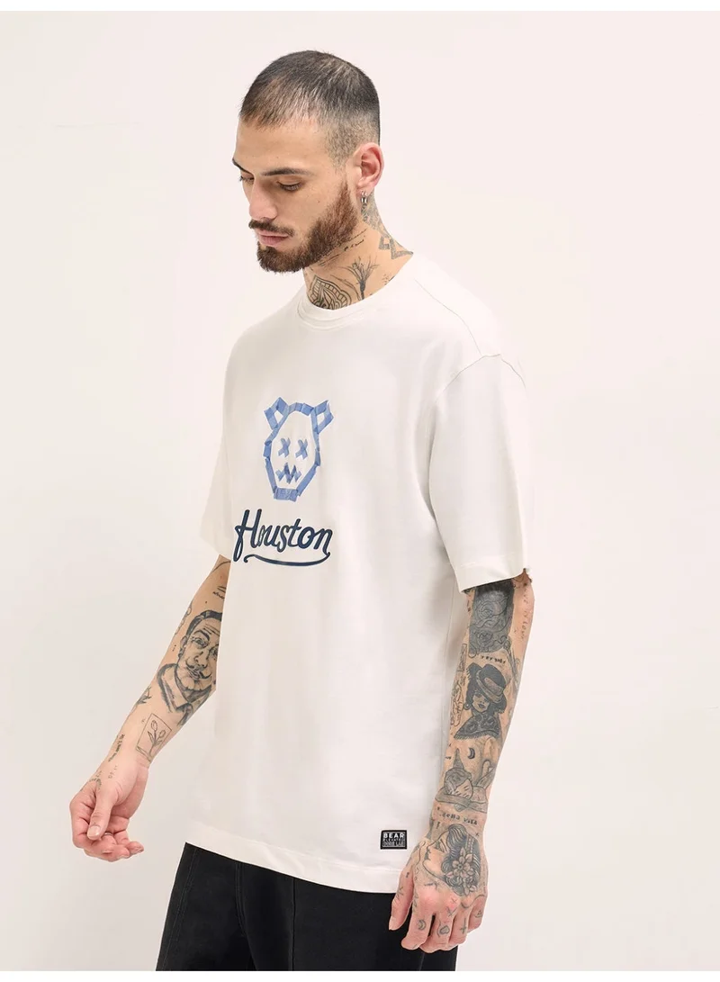 THE BEAR HOUSE  Men’s Cotton T-Shirt – Soft, Breathable & Comfortable, Perfect for Casual Wear, Ideal for Everyday & Summer for Men | Best Price UAE