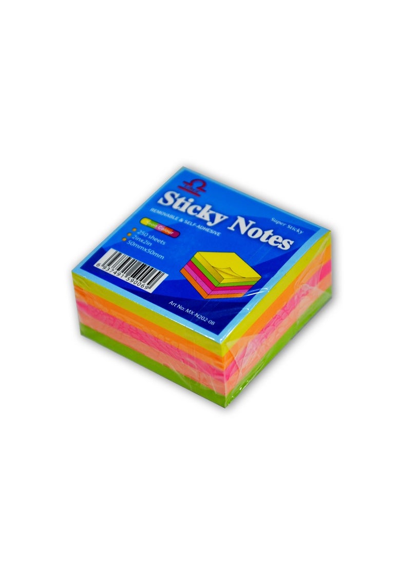 Libra Sticky Notes – 2×2 Cube – 5 Colors (PACK OF 2) - Image 2