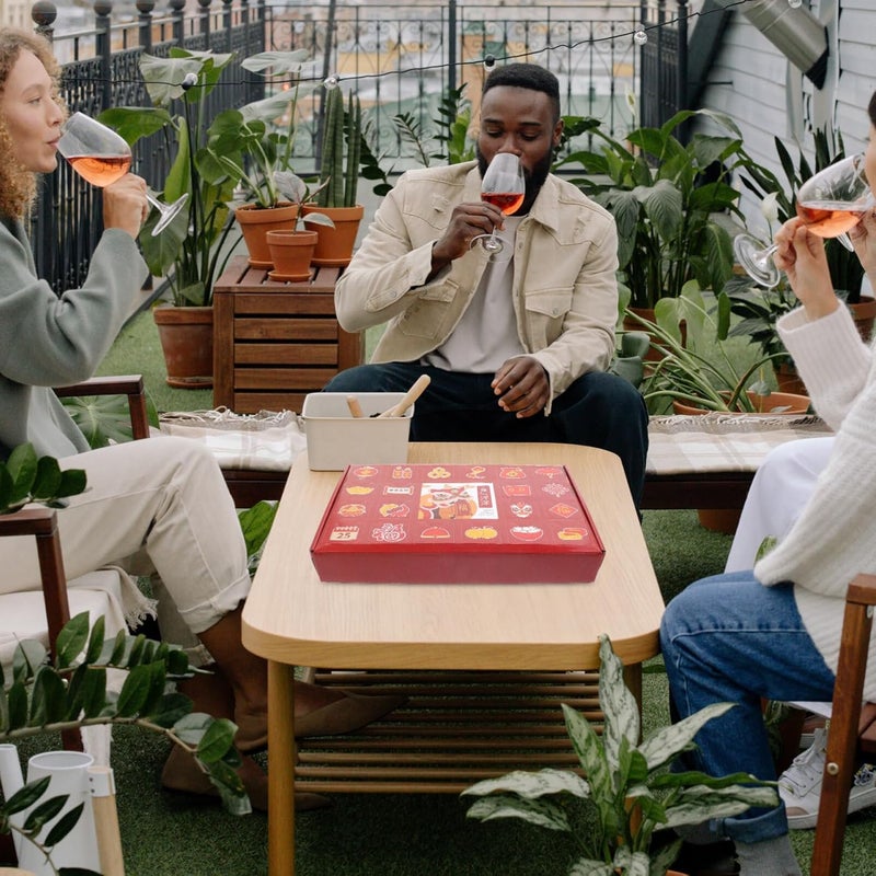 klarako Christmas Advent Calendar Box to Fill, 24 Empty Christmas Advent Countdown Gift Box Diy Surprise Boxes Goody Treat Boxes Raffle Box Diy Lottery for Xmas Party - Image 3