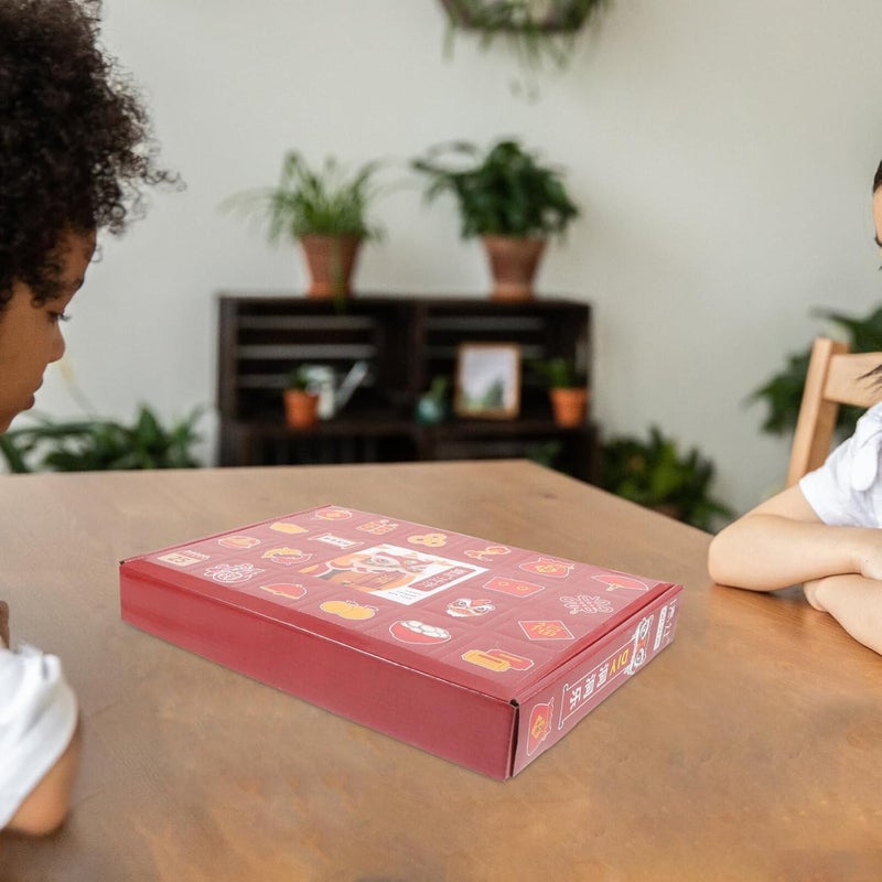 klarako Christmas Advent Calendar Box to Fill, 24 Empty Christmas Advent Countdown Gift Box Diy Surprise Boxes Goody Treat Boxes Raffle Box Diy Lottery for Xmas Party - Image 2