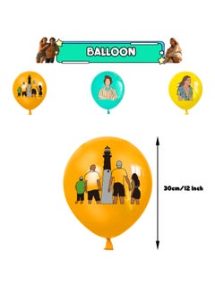 General Outer BanksParty Decorations,Decorations for  Outer BanksBirthday Party Supplies, Outer BanksParty Supplies Includes Banner, Cake Toppers, Balloon for Outer BanksTheme Party Decorations  - Image 4