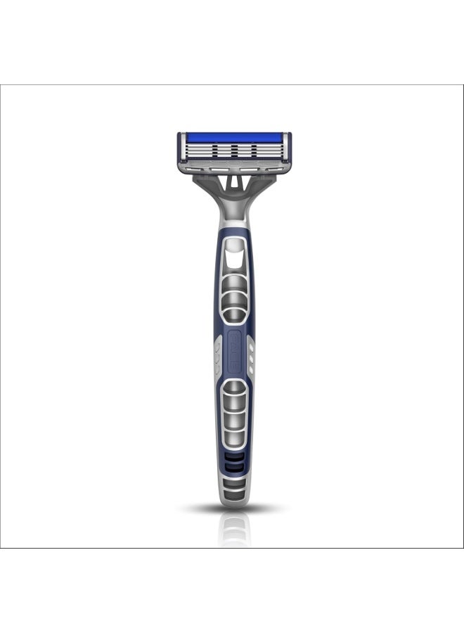 DORCO Pace 4 Portable Razor Diamond Hard Coating 4 Blade Razors 6 Pcs Pack - Image 2