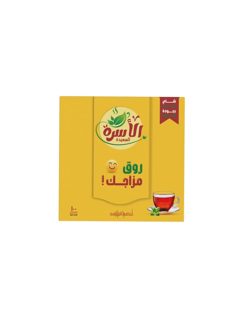 شاي الأسرة السعيدة 100 كيس ( فاخر ) - 200 جرام - Image 1