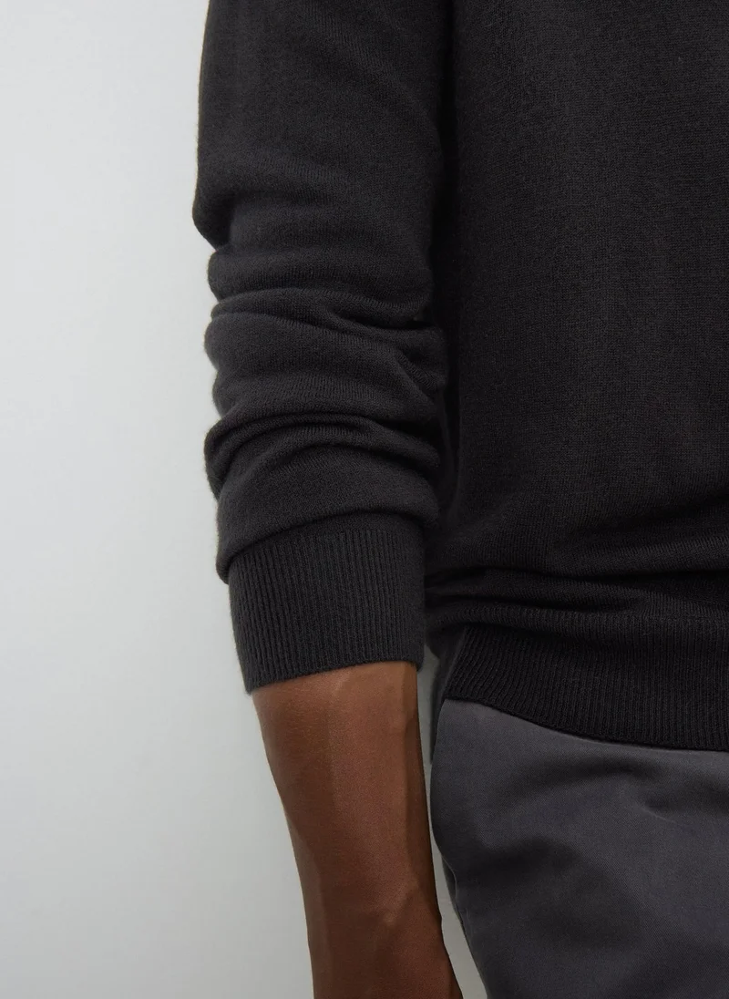 ماتلان Black Soft Touch Crew Neck Jumper