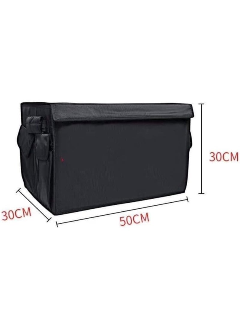 منظم شنطة السيارة – عملي وخفيف للتخزين السهل اليومي ويناسب كل أنواع العربيات - Image 3