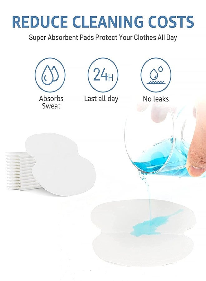 PUTHAK Underarm Sweat Pads,UNEQUETREND Armpit Sweat Pads for Women and Men [40 Packs],Premium Sweat Shield Fight Hyperhidrosis,Disposable Underarm Pads for Sweating Women,Comfortable Unflavored, Non Visible - Image 1