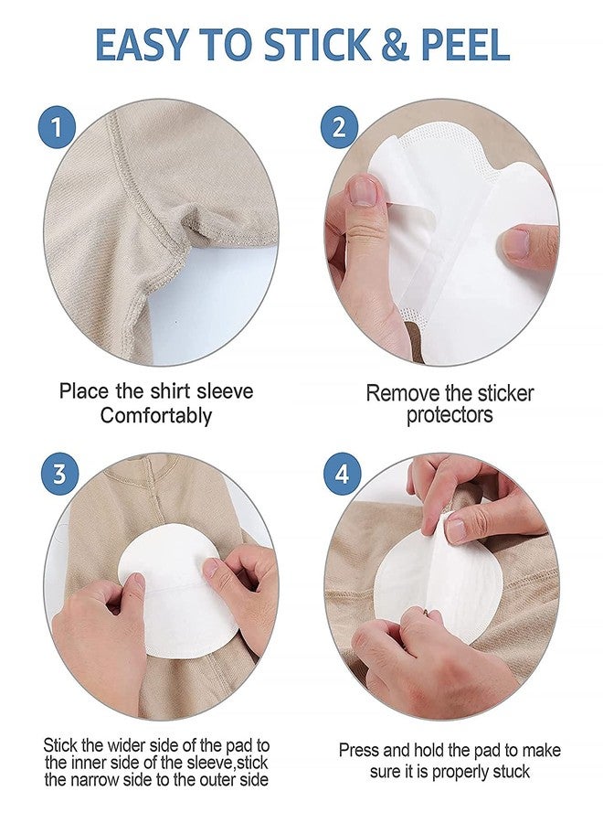 PUTHAK Underarm Sweat Pads,UNEQUETREND Armpit Sweat Pads for Women and Men [40 Packs],Premium Sweat Shield Fight Hyperhidrosis,Disposable Underarm Pads for Sweating Women,Comfortable Unflavored, Non Visible - Image 4