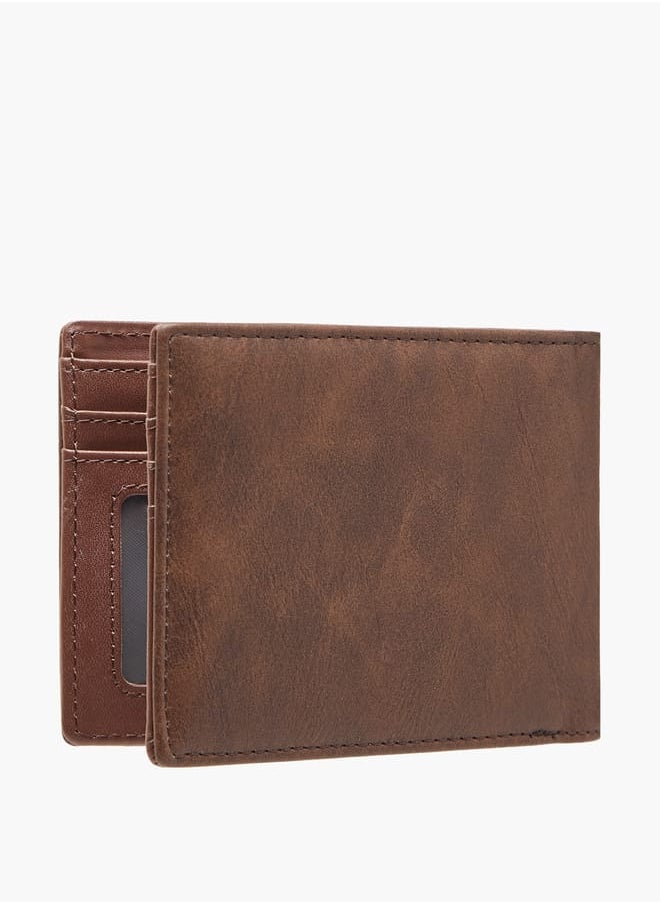 LBL by Shoexpress - Men Panelled Bi-Fold Wallet - Image 1