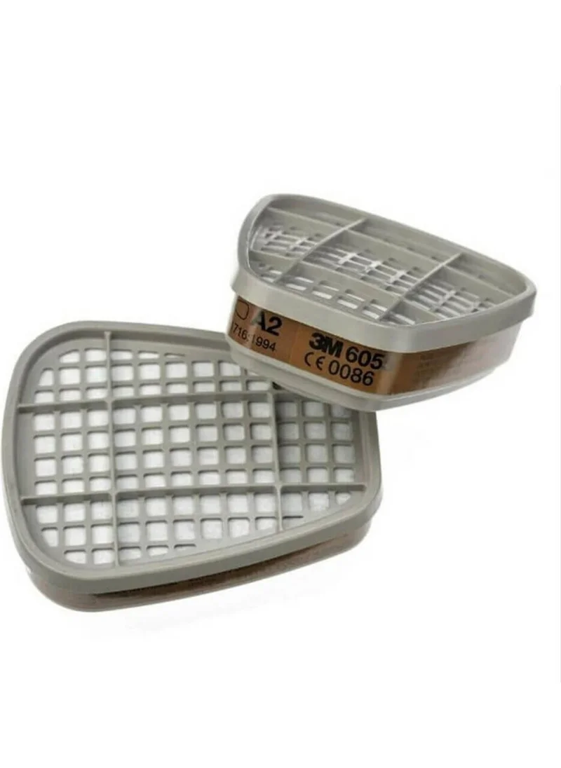 ثري ام ™ 6055 A2 Gas and Vapor Mask Filter - 1 Pair