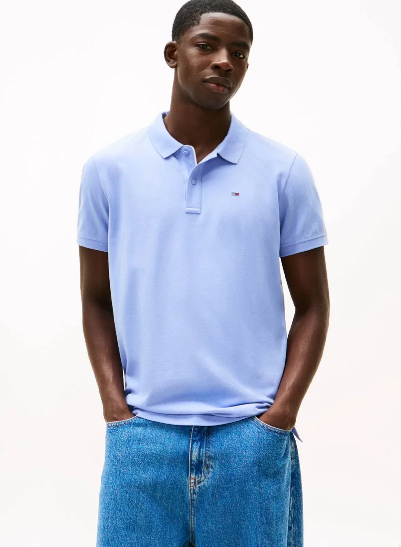 Flag Slim Polo Shirt
