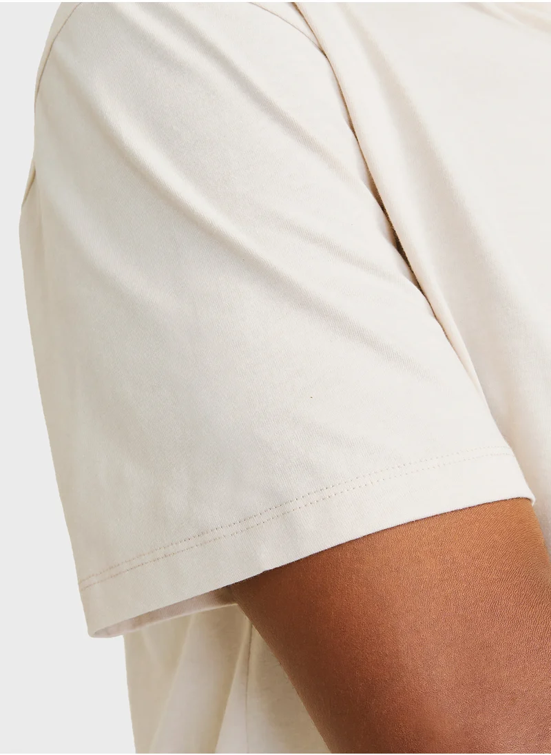 جاك اند جونز Logo Crew Neck T-Shirt