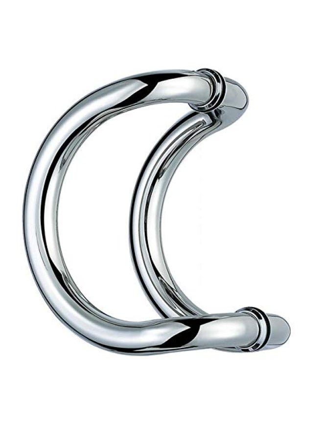 ROBUSTLINE Back To Back Door Handle Set For Front Door Stainless Steel Push Pull Back To Back Fixer For Glass Doors And Frameless Shower Doors Stainless Steel Tube Shape - Image 5