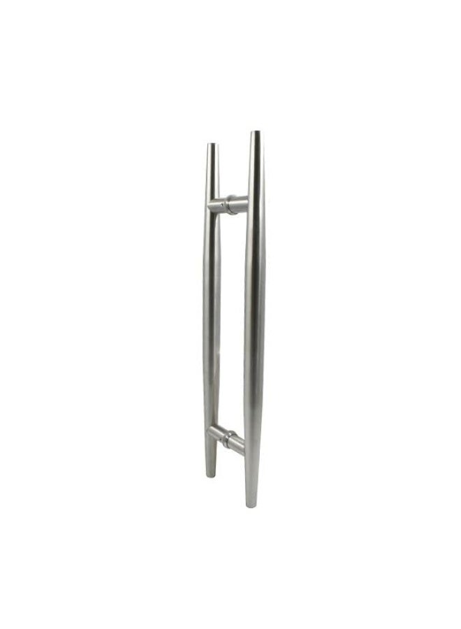ROBUSTLINE Back To Back Door Handle Set For Front Door Stainless Steel Push Pull Back To Back Fixer For Glass Doors And Frameless Shower Doors Stainless Steel Tube Shape - Image 4