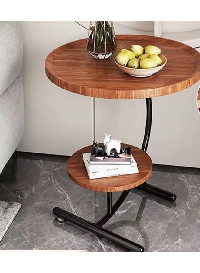 2-in-1 wood and metal table - Image 2