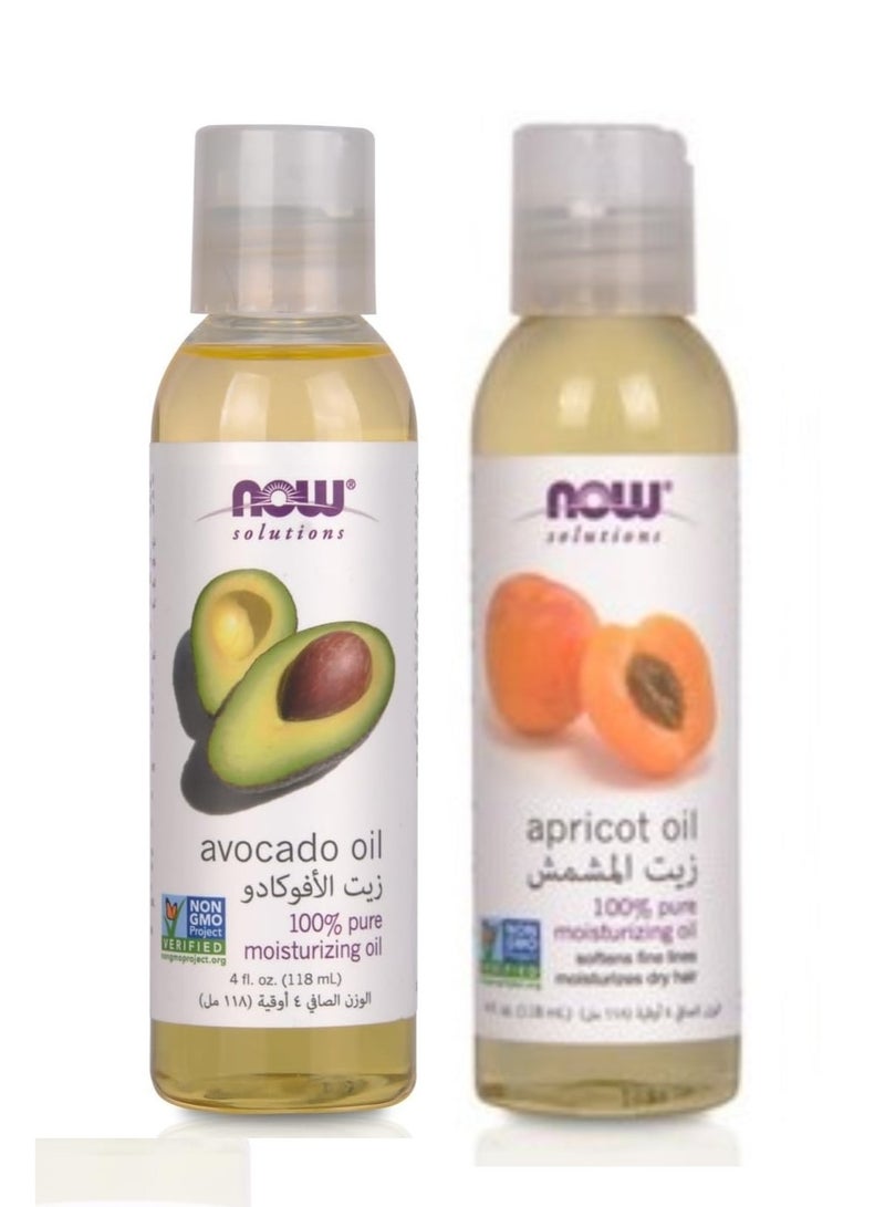 now apricot oil 118 ml plus Avocado oil 118 ml - Image 1