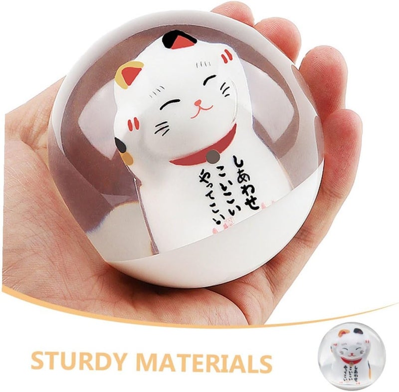 Car Shift Knob Lucky Cat Gear Lever Stick Handle Manual Transmission Vehicle Decorative Replacement Accessory for Automotive Interior - Image 3