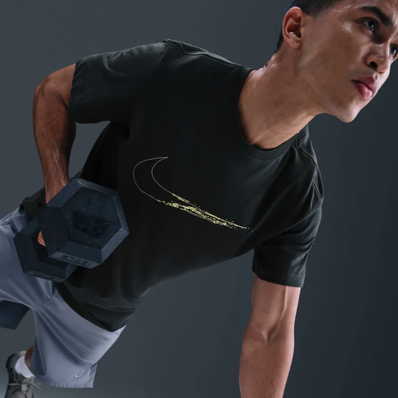 Nike Green Men's Sportswear Dri-FIT T-Shirt for Men | Best Price UAE