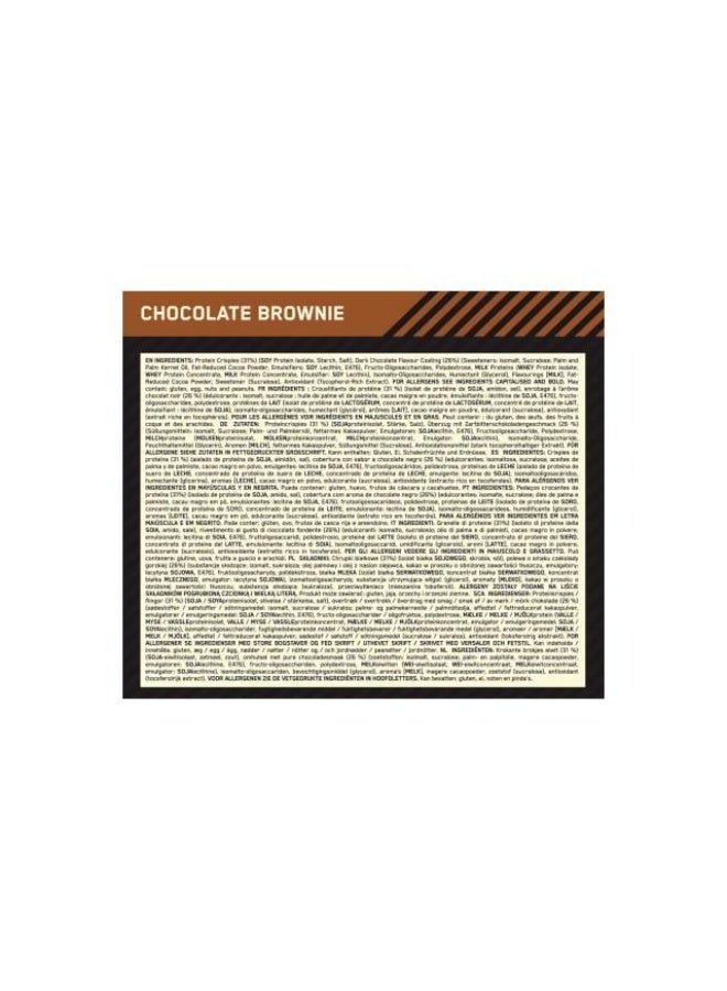 ON Crunch Bar 10x65g Chocolate Brownie - Image 4