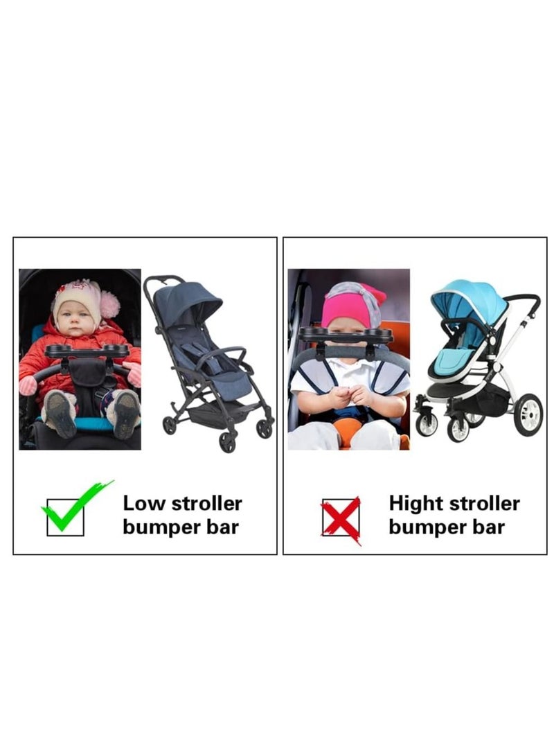 Gonice Upgraded Rigid Frame Stays Upright,Removable Non-Slip Grip Clip for Stroller Bar (Black) - Image 5