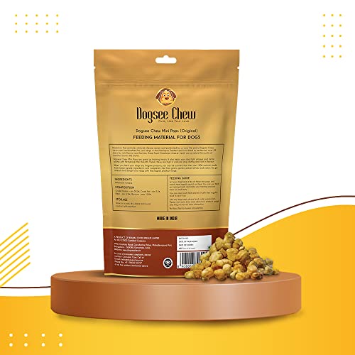 Dogsee Mini Pops Puffed Yak Cheese Treats for Dogs 015 lb Cheese All Natural Himalayan GrainFree Training Treats ProteinRich Puffed Bites for Puppies and Adult Dogs - Image 3
