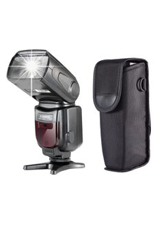 Coopic COOPIC CF580EX C LCD Display Flash Wireless GN56 5500K TTL Flash Speedlite Compatible with Canon 7D Mark II 5D Mark II III IV 1300D 1200D 1100D 750D 650D 600D 550D 100D 80D 70D 60D etc,  - Image 1