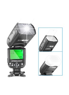 Coopic COOPIC CF580EX C LCD Display Flash Wireless GN56 5500K TTL Flash Speedlite Compatible with Canon 7D Mark II 5D Mark II III IV 1300D 1200D 1100D 750D 650D 600D 550D 100D 80D 70D 60D etc,  - Image 2
