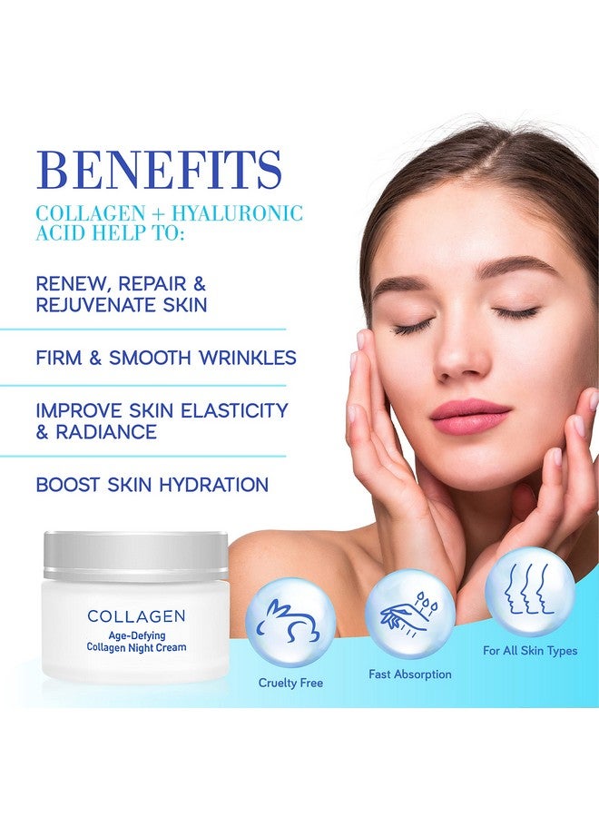 edom Perfect Collagen Agedefying Night Moisturizer Cream For All Skin Types 1.7 Fl.Oz - Image 4