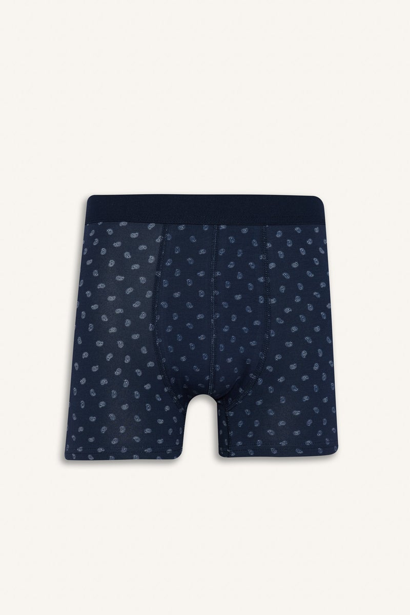 DeFacto Blue Man Regular Fit Knitted Boxer Casual - Image 2