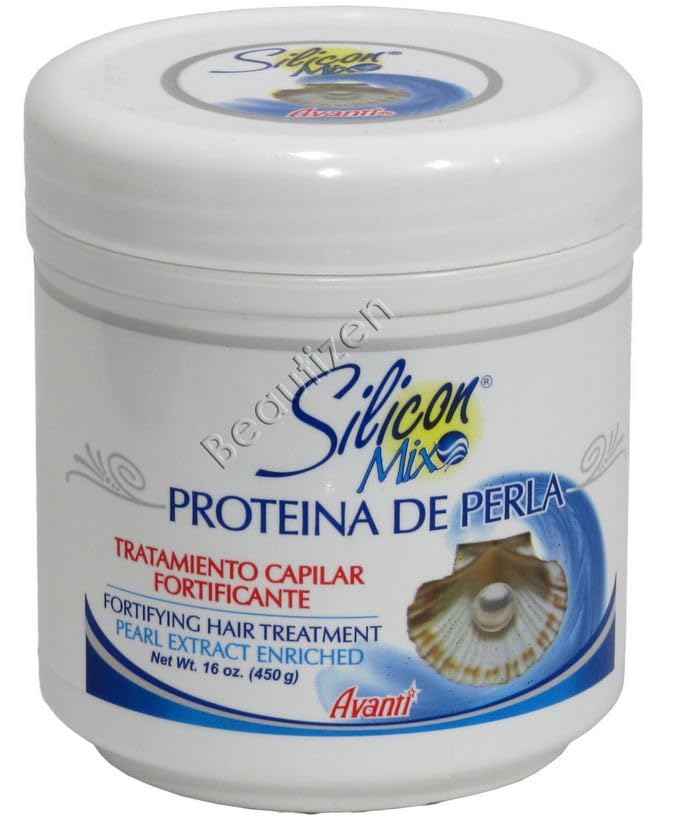 Silicon Mix Proteina De Perla & Shampoo 16 Oz Hair Treatment and Shampoo 16oz - Image 2